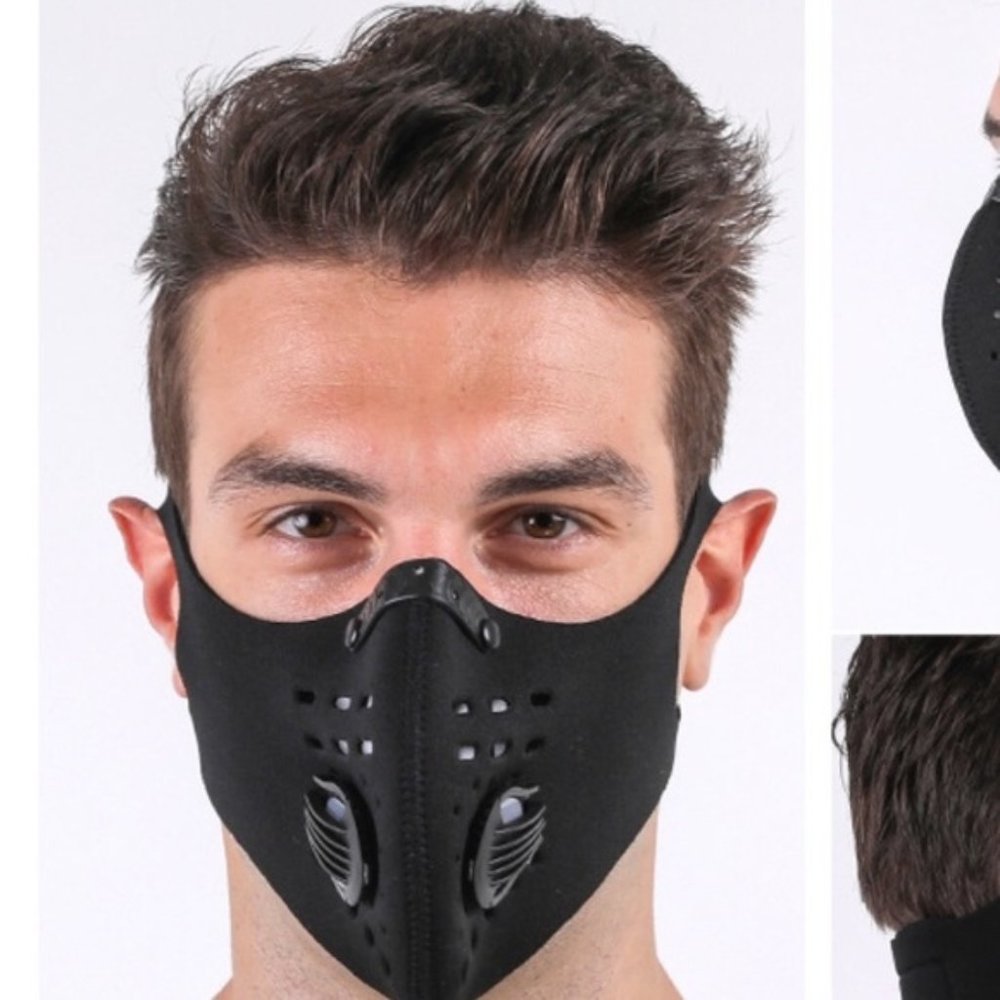 Unisex Neoprene Reusable Sport Face Mask  …